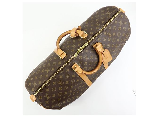 Louis Vuitton Monogram Keep All 55 Boston Bag Brown M41424 - vista 15