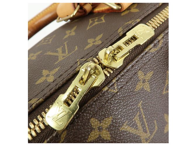 Louis Vuitton Monogram Keep All 55 Boston Bag Brown M41424 - vista 16