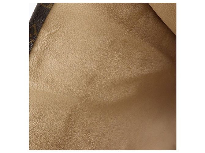 Louis Vuitton Monogram Sac Plat Tote Bag Hand Bag Brown M51140 - vista 16