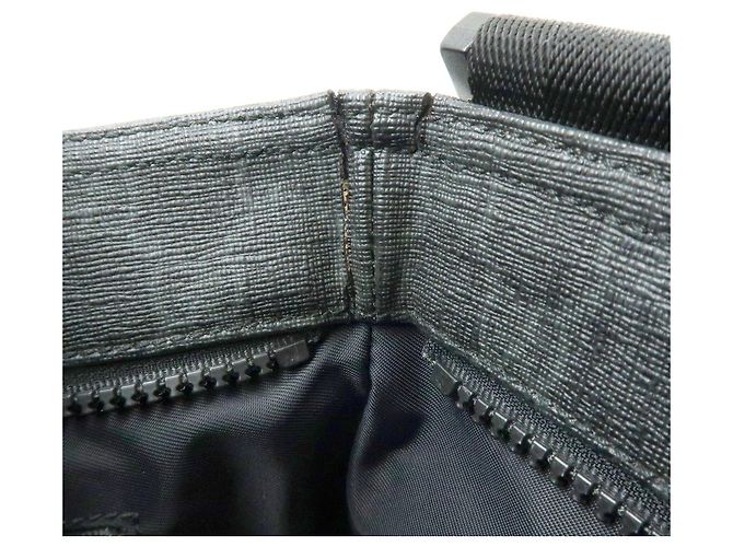 Borsa a tracolla e a spalla GUCCI GG Supreme in pelle Nera 162904 - vista 19