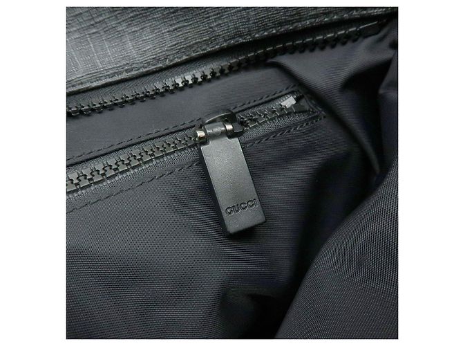 Borsa a tracolla e a spalla GUCCI GG Supreme in pelle Nera 162904 - vista 21