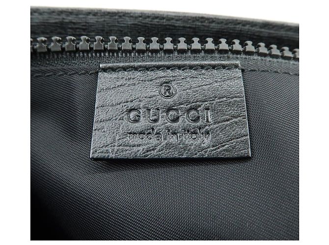 Borsa a tracolla e a spalla GUCCI GG Supreme in pelle Nera 162904 - vista 23