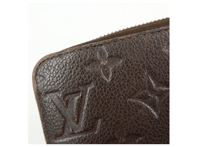 Louis Vuitton Monogram Empreinte Round Zippy Wallet Terre M60548 - vista 14