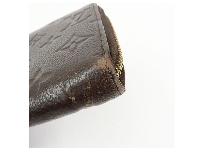 Louis Vuitton Monogram Empreinte Round Zippy Wallet Terre M60548 - vista 15