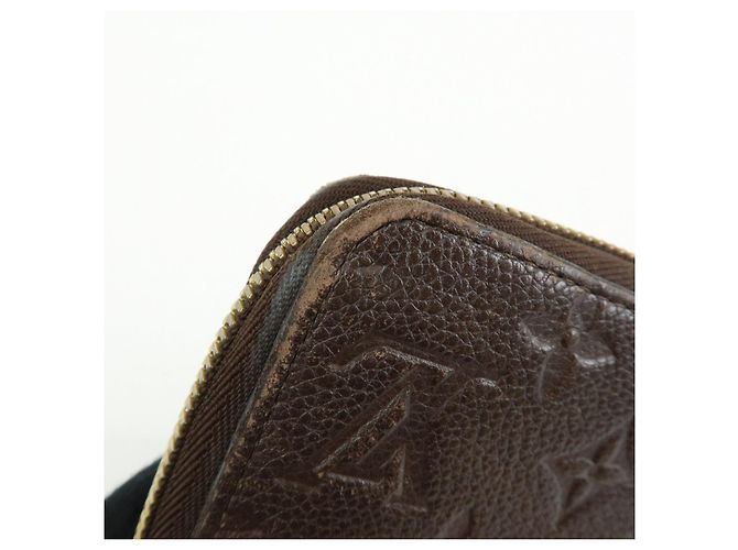 Louis Vuitton Monogram Empreinte Round Zippy Wallet Terre M60548 - vista 17