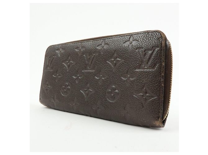 Louis Vuitton Monogram Empreinte Round Zippy Wallet Terre M60548 - vista 3