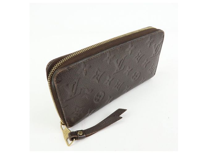 Louis Vuitton Monogram Empreinte Round Zippy Wallet Terre M60548 - vista 4