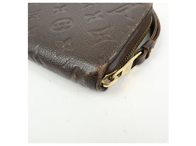 Louis Vuitton Monogram Empreinte Round Zippy Wallet Terre M60548 - vista 8