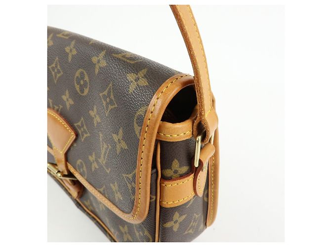 Borsa a tracolla Louis Vuitton Monogram Canvas Sologne Brown M42250 - vista 13