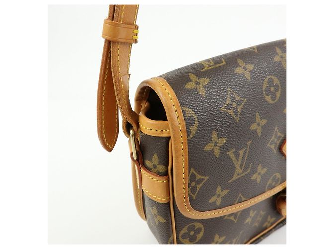 Borsa a tracolla Louis Vuitton Monogram Canvas Sologne Brown M42250 - vista 14