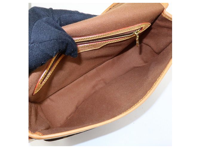 Borsa a tracolla Louis Vuitton Monogram Canvas Sologne Brown M42250 - vista 20