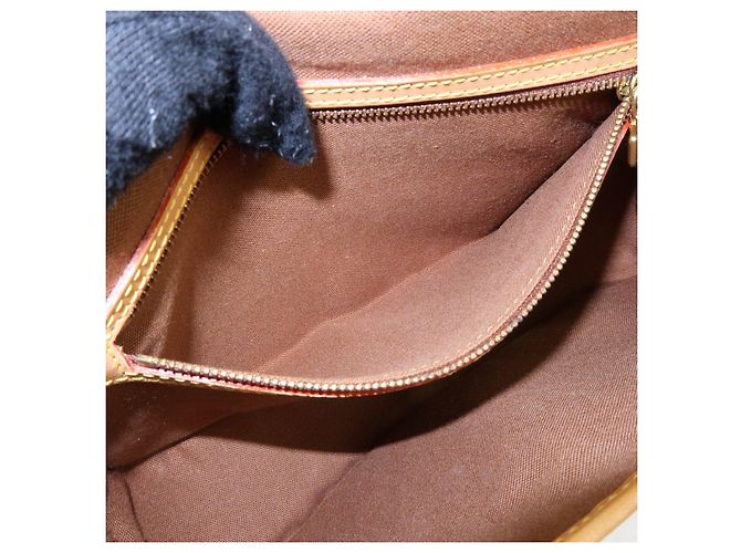 Borsa a tracolla Louis Vuitton Monogram Canvas Sologne Brown M42250 - vista 21