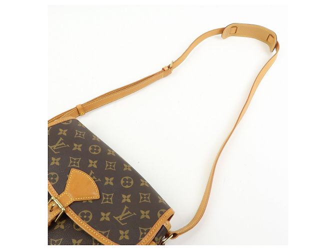 Borsa a tracolla Louis Vuitton Monogram Canvas Sologne Brown M42250 - vista 6