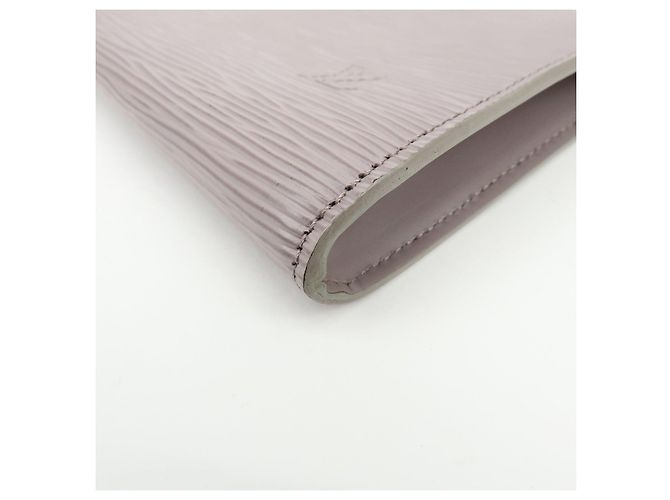Louis Vuitton Epi Leather Pochette Accessoires Pouch Lilac M5294B - vista 13