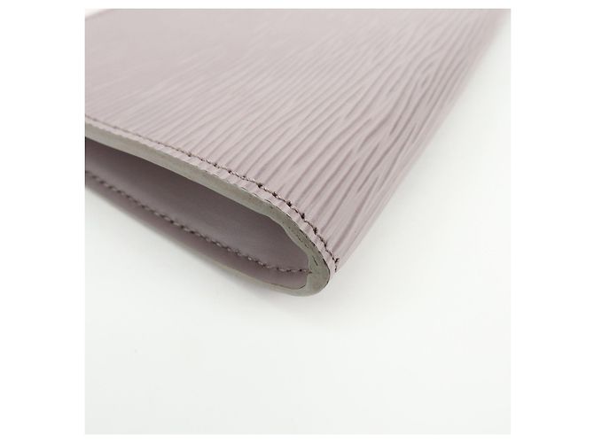 Louis Vuitton Epi Leather Pochette Accessoires Pouch Lilac M5294B - vista 14