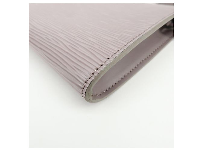 Louis Vuitton Epi Leather Pochette Accessoires Pouch Lilac M5294B - vista 15