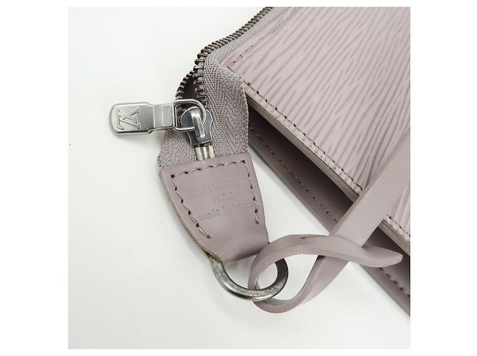Louis Vuitton Epi Leather Pochette Accessoires Pouch Lilac M5294B - vista 23