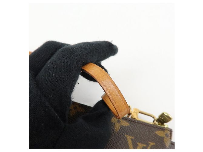 Louis Vuitton Monogram Pochette Accessoires Pouch Hand Bag M51980 - vista 10