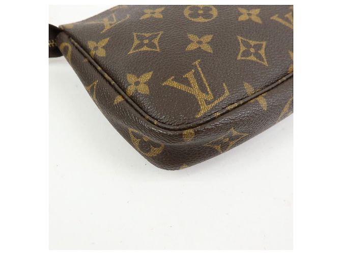 Louis Vuitton Monogram Pochette Accessoires Pouch Hand Bag M51980 - vista 14