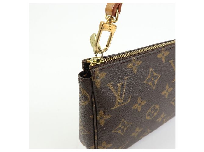 Louis Vuitton Monogram Pochette Accessoires Pouch Hand Bag M51980 - vista 17