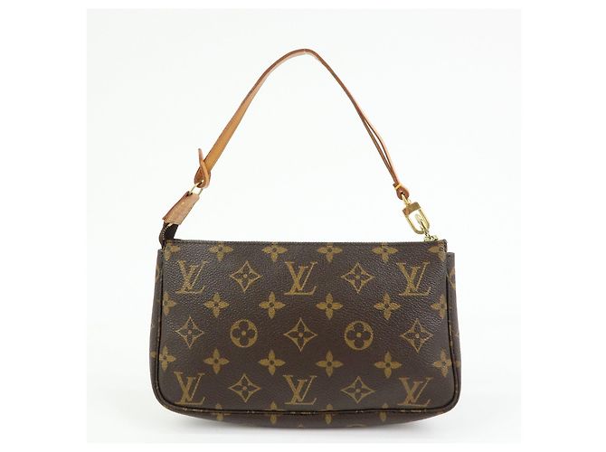 Louis Vuitton Monogram Pochette Accessoires Pouch Hand Bag M51980 - vista 2