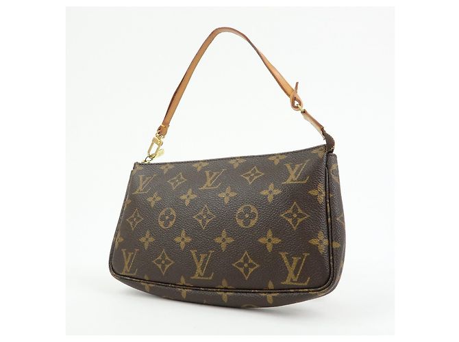 Louis Vuitton Monogram Pochette Accessoires Pouch Hand Bag M51980 - vista 3