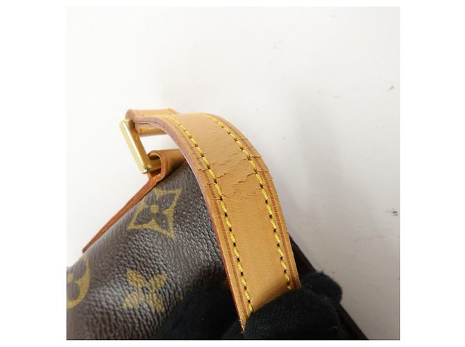 Borsa a tracolla Louis Vuitton Monogram Trotteur Canvas Brown M51240 - vista 11