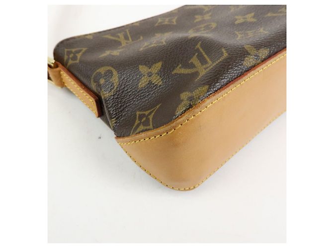 Borsa a tracolla Louis Vuitton Monogram Trotteur Canvas Brown M51240 - vista 12