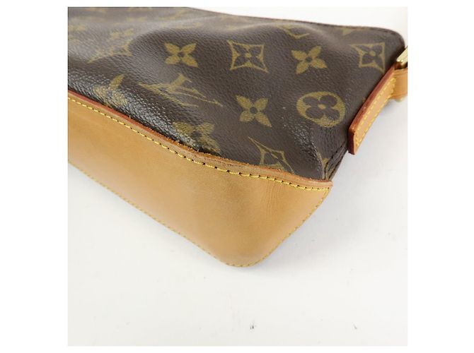 Borsa a tracolla Louis Vuitton Monogram Trotteur Canvas Brown M51240 - vista 13