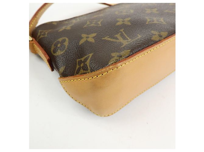 Borsa a tracolla Louis Vuitton Monogram Trotteur Canvas Brown M51240 - vista 14