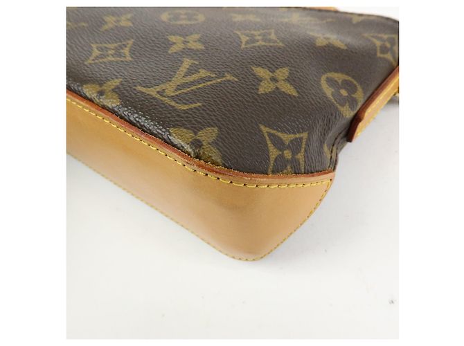 Borsa a tracolla Louis Vuitton Monogram Trotteur Canvas Brown M51240 - vista 15
