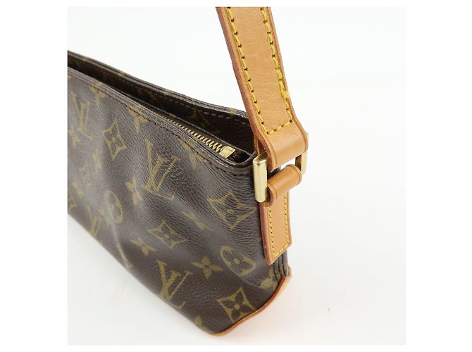Borsa a tracolla Louis Vuitton Monogram Trotteur Canvas Brown M51240 - vista 16