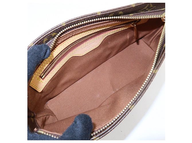 Borsa a tracolla Louis Vuitton Monogram Trotteur Canvas Brown M51240 - vista 20