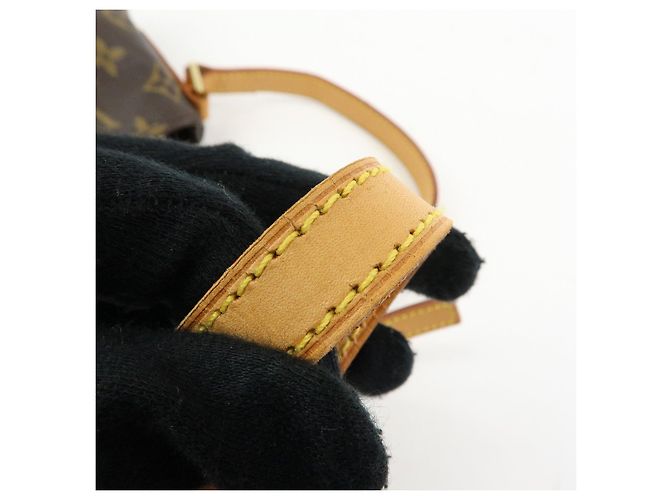 Borsa a tracolla Louis Vuitton Monogram Trotteur Canvas Brown M51240 - vista 9