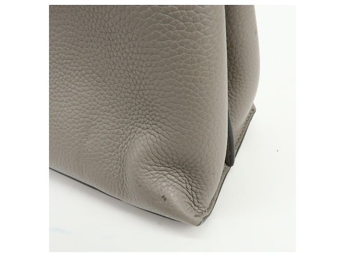GUCCI Borsa 2WAY in pelle Bamboo Borsa a tracolla Grigia 392013 - vista 18