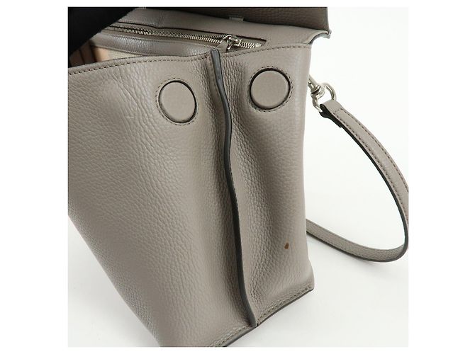 GUCCI Borsa 2WAY in pelle Bamboo Borsa a tracolla Grigia 392013 - vista 22