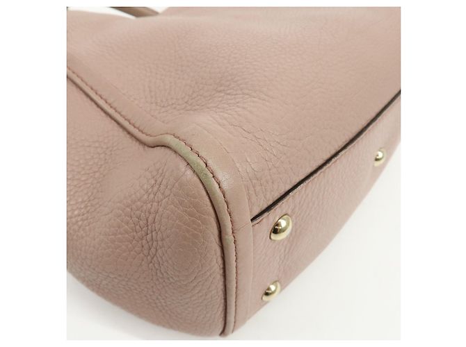 GUCCI SOHO Interlocking G Borsa a mano 2Way Japan Limited Pink Beige 336751 - vista 14