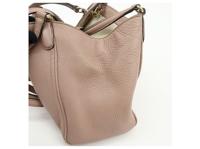 GUCCI SOHO Interlocking G Borsa a mano 2Way Japan Limited Pink Beige 336751 - vista 19