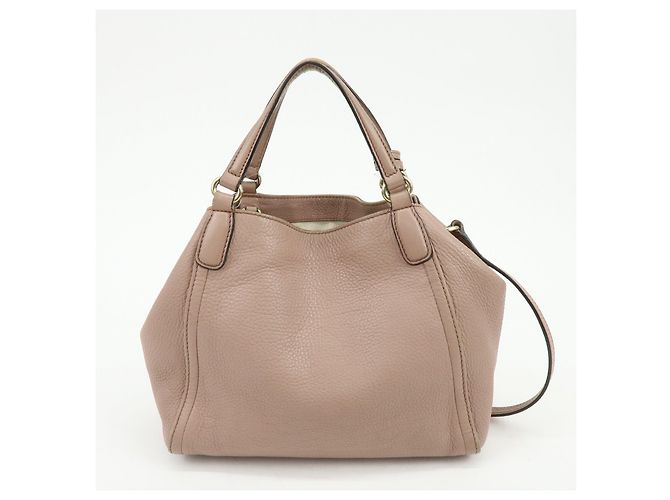 GUCCI SOHO Interlocking G Borsa a mano 2Way Japan Limited Pink Beige 336751 - vista 2