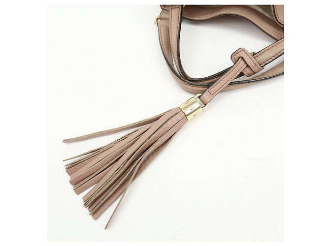 GUCCI SOHO Interlocking G Borsa a mano 2Way Japan Limited Pink Beige 336751 - vista 20