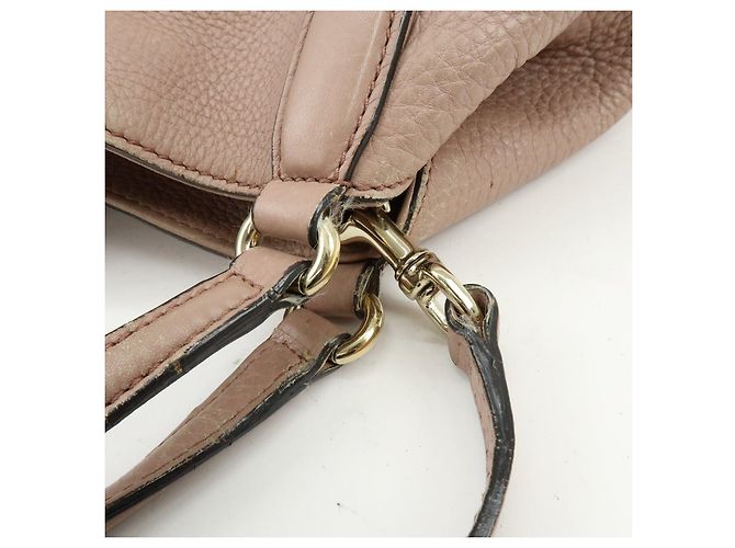 GUCCI SOHO Interlocking G Borsa a mano 2Way Japan Limited Pink Beige 336751 - vista 7