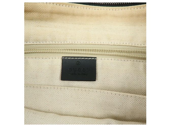 Borsa a pochette GUCCI in tela e pelle Leopard Grey Black 353478 - vista 23