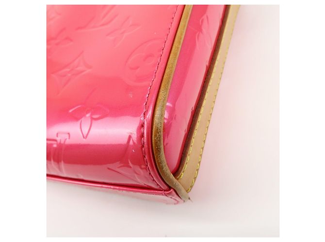 Louis Vuitton Monogram Vernis Sullivan Vertical Fuchsia Pink M91259 - vista 12