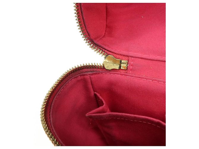 Louis Vuitton Monogram Vernis Sullivan Vertical Fuchsia Pink M91259 - vista 19