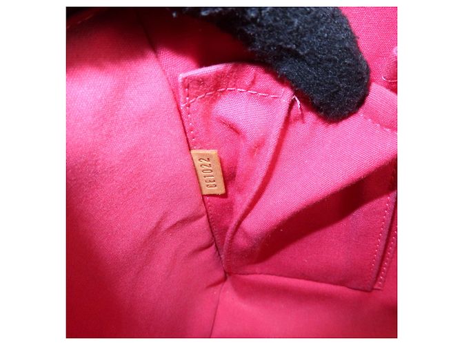 Louis Vuitton Monogram Vernis Sullivan Vertical Fuchsia Pink M91259 - vista 23