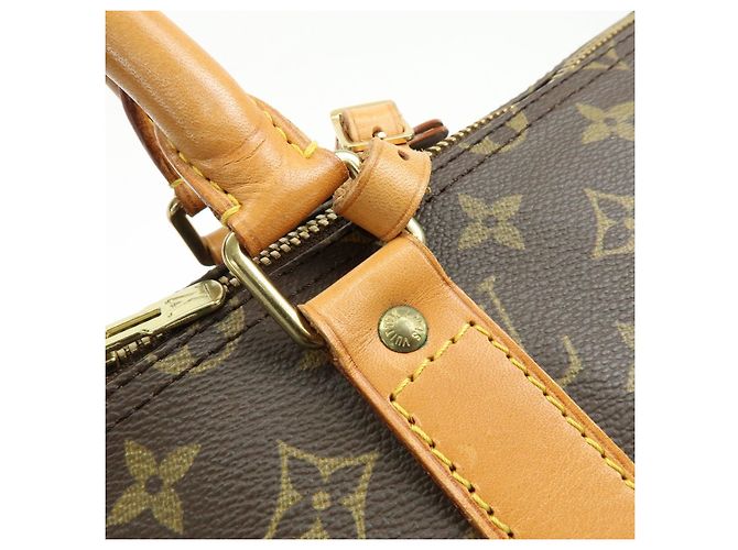 Louis Vuitton Monogram Keep All Bandouliere 55 Borsa Boston M41414 - vista 11