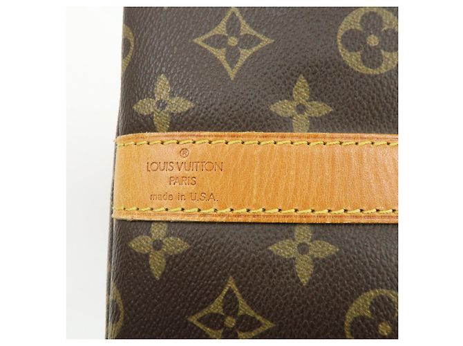 Louis Vuitton Monogram Keep All Bandouliere 55 Borsa Boston M41414 - vista 23