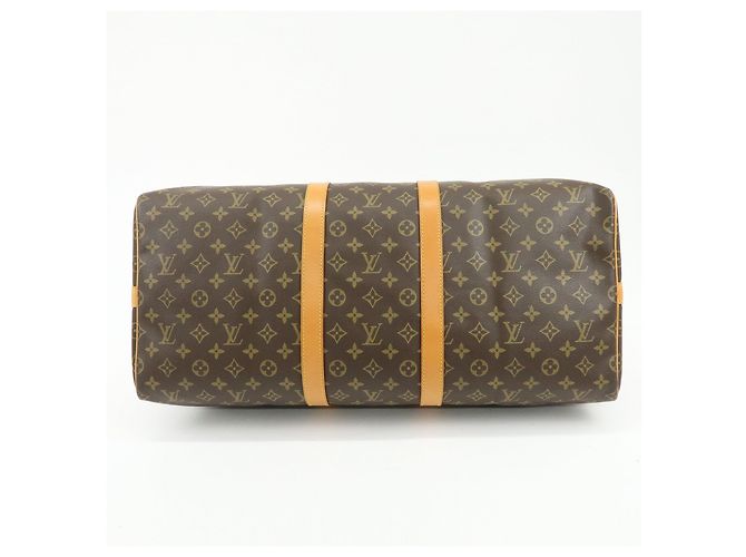 Louis Vuitton Monogram Keep All Bandouliere 55 Borsa Boston M41414 - vista 5
