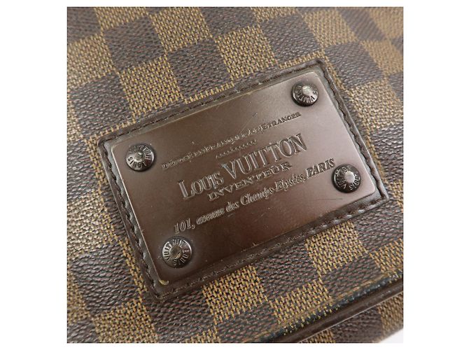 Louis Vuitton Damier Ebene Brooklyn PM Shoulder Crossbody Bag N51210 - vista 16