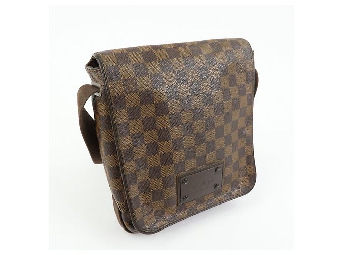 Louis Vuitton Damier Ebene Brooklyn PM Shoulder Crossbody Bag N51210 - vista 4